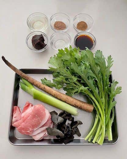 メスティンマニア　レシピ 豚ごぼう山椒味噌鍋