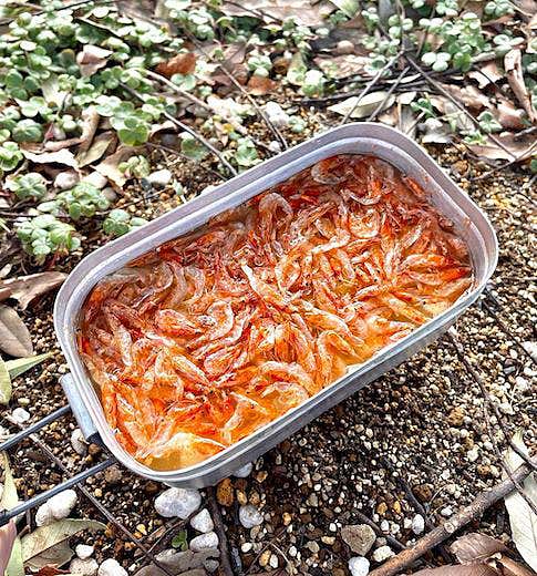 メスティンマニア　レシピ　桜海老とフキの炊き込みご飯