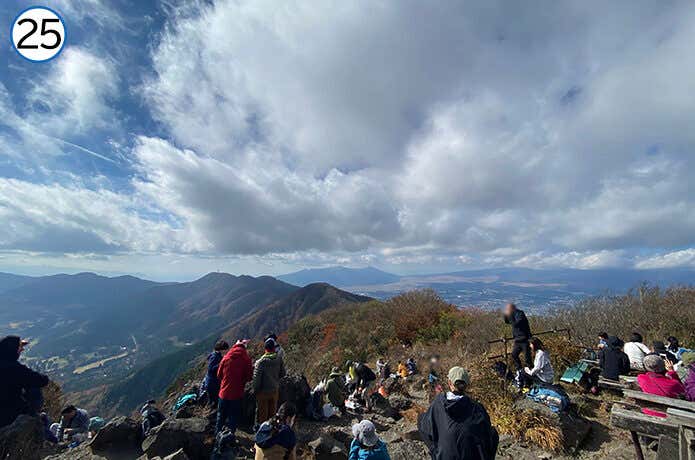 金時山 山頂