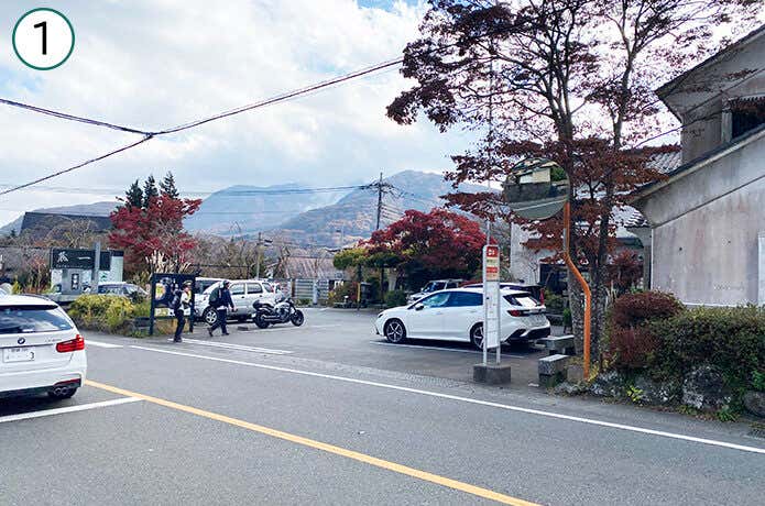金時登山口バス停