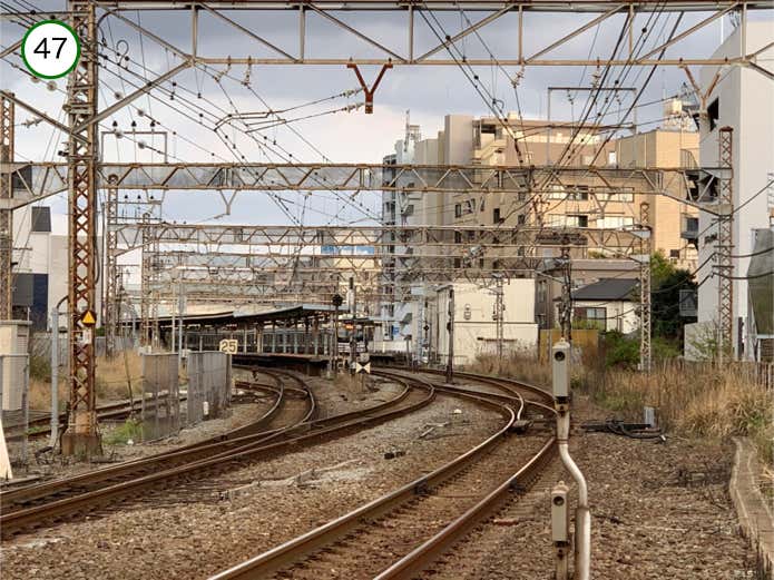 逗子駅のホーム
