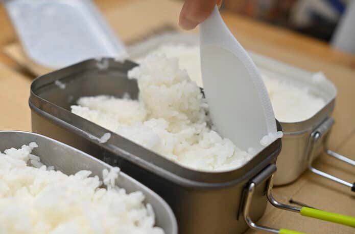 保温後のほぐし作業