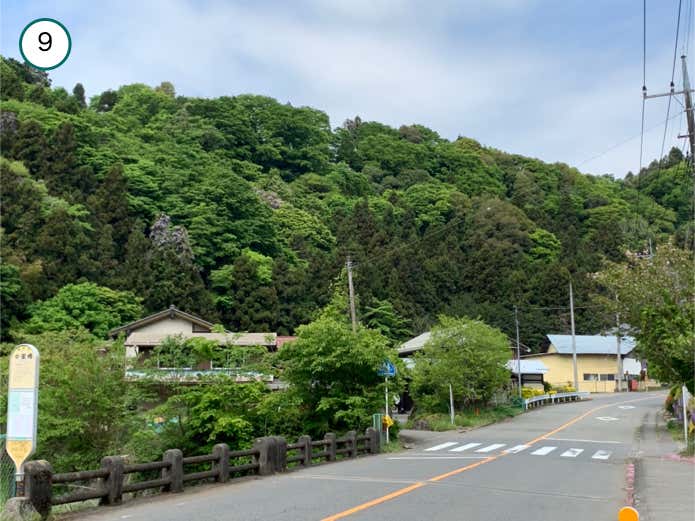 中里橋バス停
