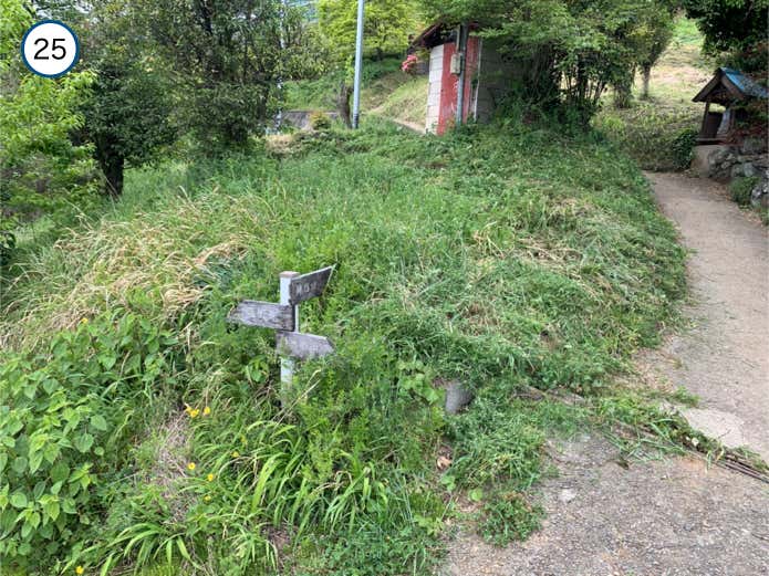 登山道入口