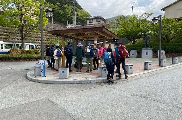 甲斐大和駅　バス停