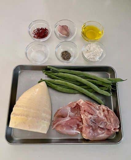 メスティンマニア　レシピ　たけのこと鶏肉のアーリオオーリオ