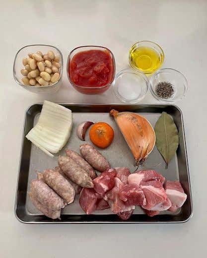 メスティンマニア　レシピ　大豆のカスレ
