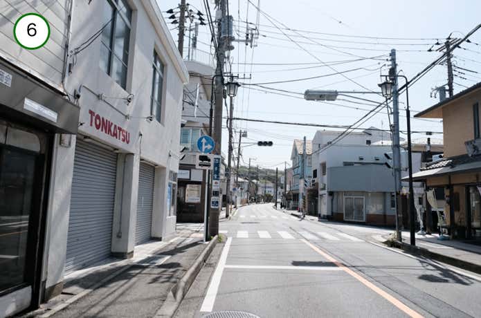 大町大路沿いを進む