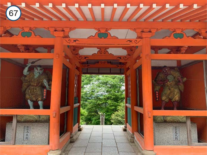 薬王院・仁王門