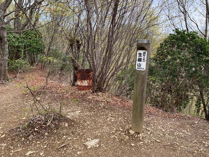 生藤山山頂