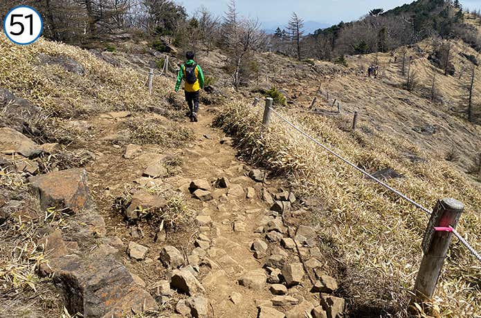 51.平坦な登山道