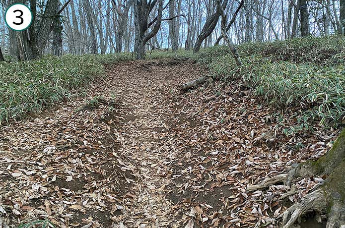 ③序盤の登り