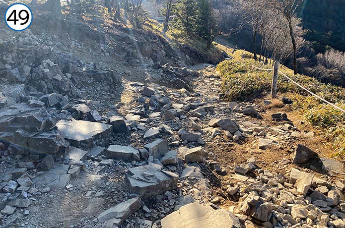㊾大菩薩峠までの登山道