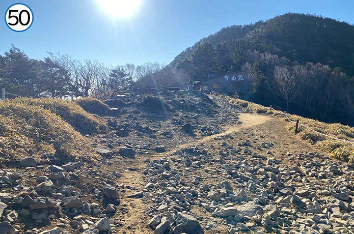 ㊿大菩薩峠手前の登山道