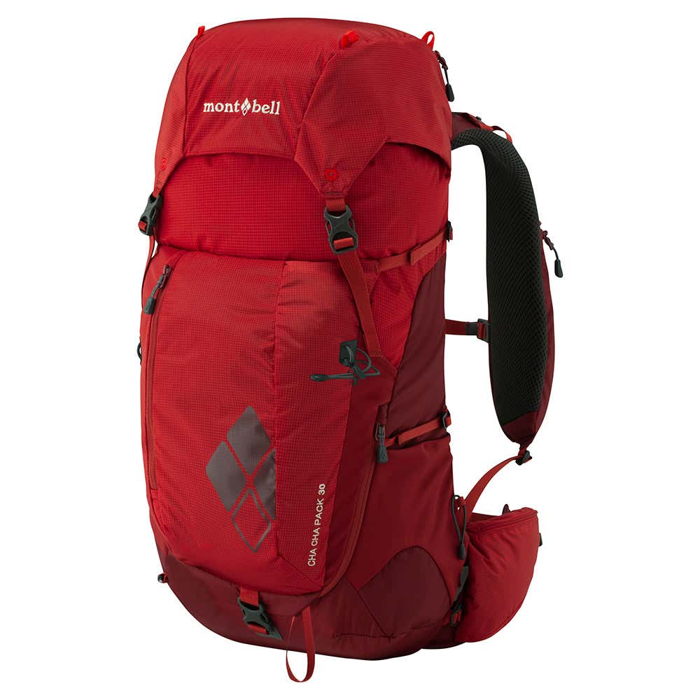 登山に必要な機能のみを備えたシンプルなザック