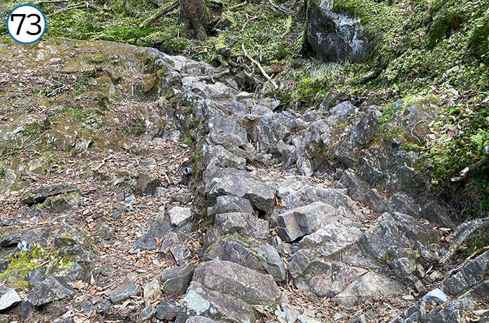 73.石の上を歩く場所