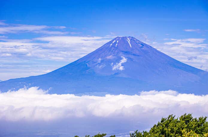 夏の富士山