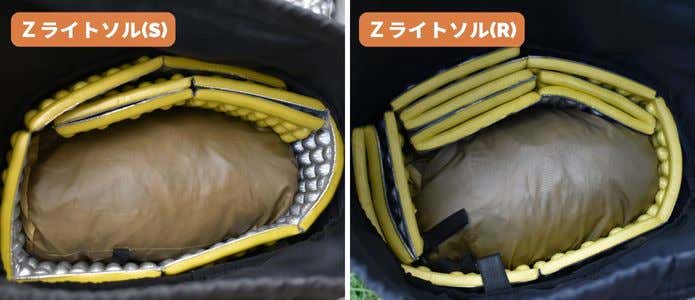 Zライトシリーズの筒状の収納方法