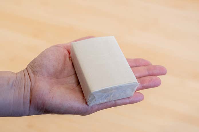 無印良品　竹100％携帯用ペーパーナプキン　特徴