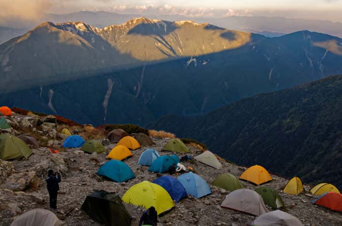 自分に合ったソロテントで登山テント泊を楽しもう