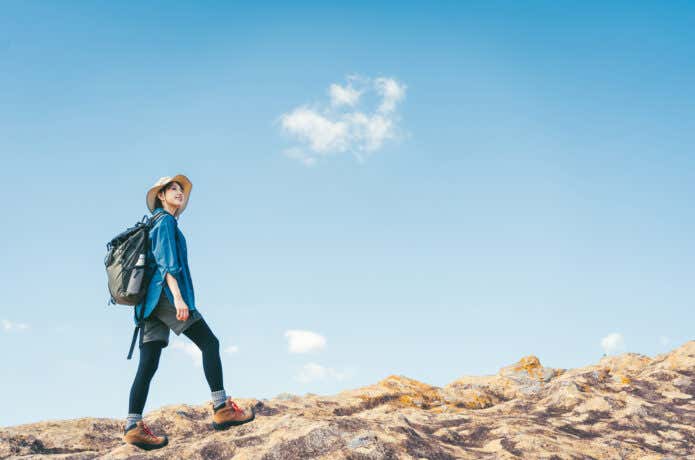 ドライインナーでドライな登山
