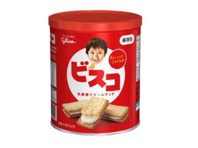 ビスコの保存缶