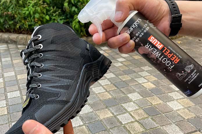 トレッキングシューズのお手入れ