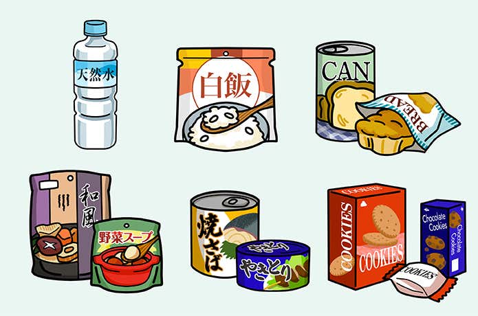 非常食の種類
