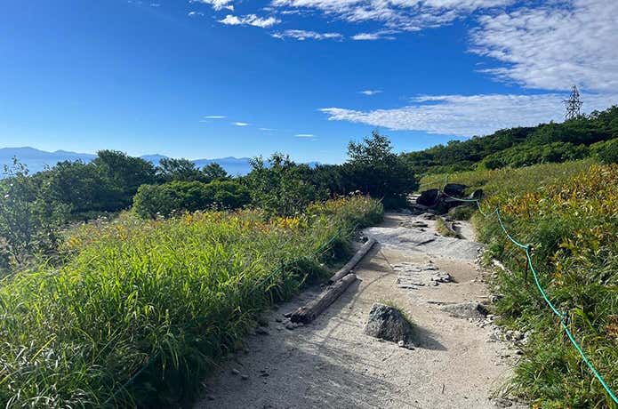 剣ヶ池　遊歩道