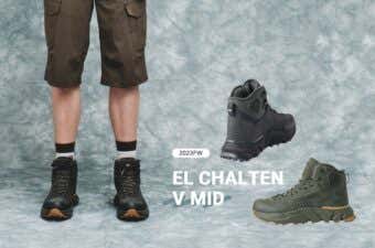 ZEROGRAM環境配慮型トレッキングシューズ「El Chalten V Mid Trekking Shoes」