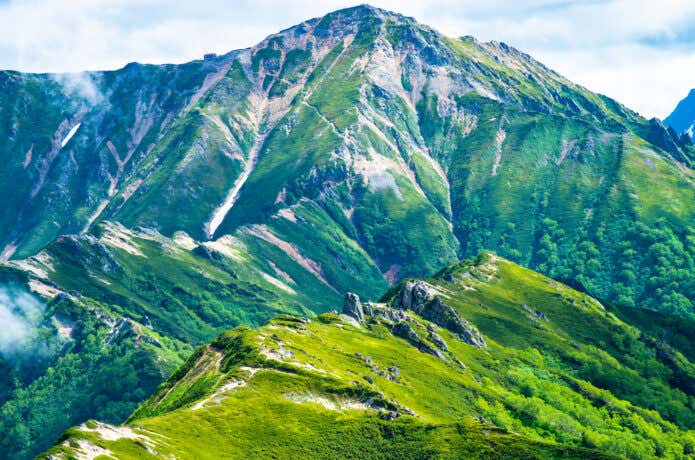 常念山脈