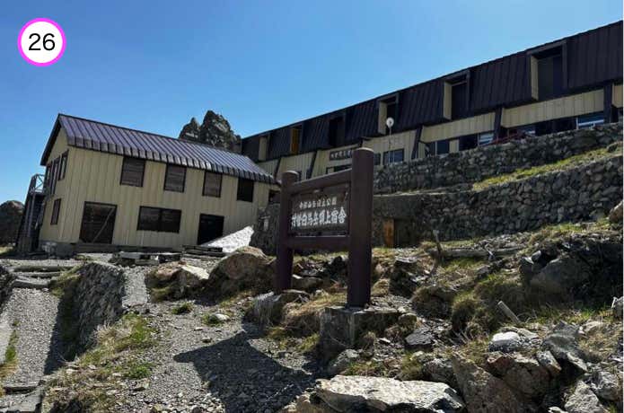 白馬岳頂上宿舎