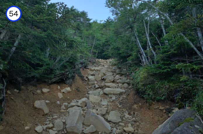 岩場の登り