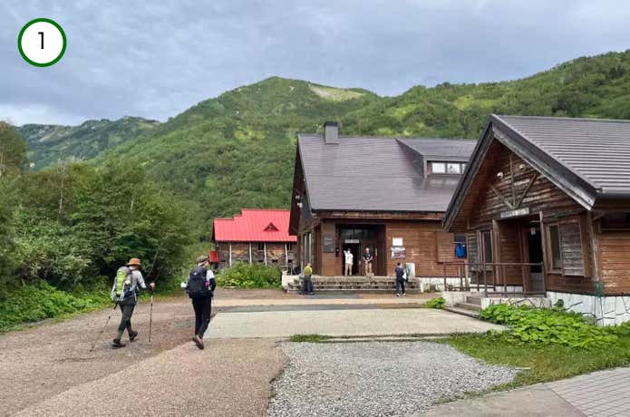 栂池自然園入口