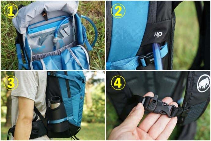 容量25Lでも搭載する機能に妥協なし！マムートの本格登山向け