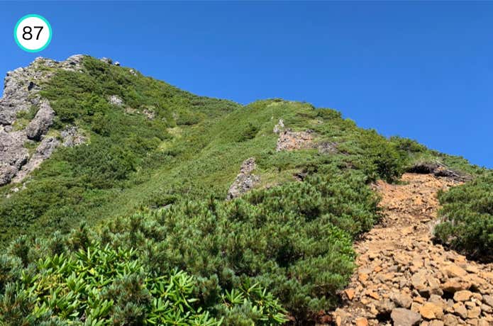 山頂直下