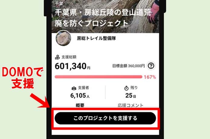 DOMOで支援