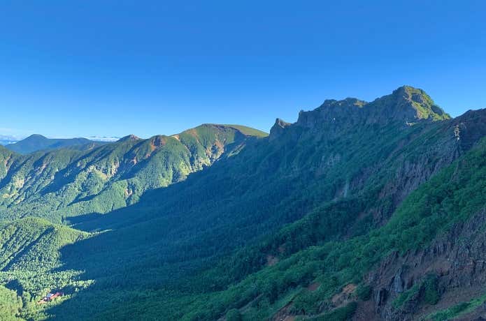 横岳と硫黄岳