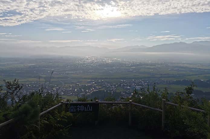 富神山からの景色