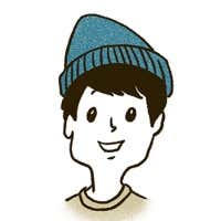 男性登山者