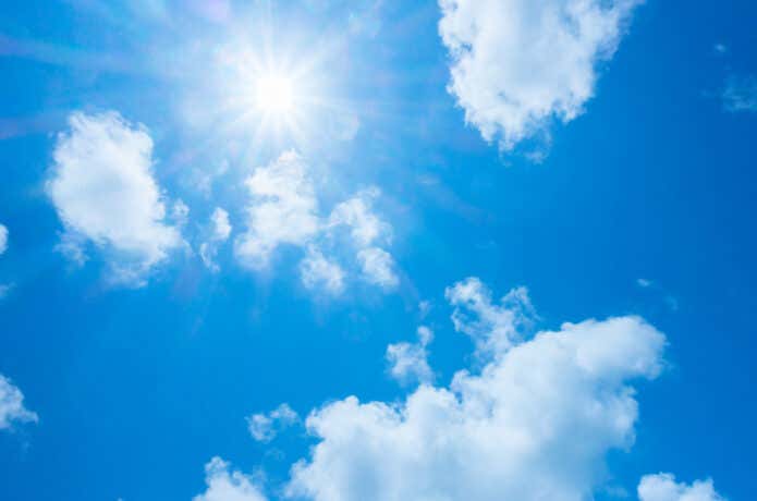 太陽の向き