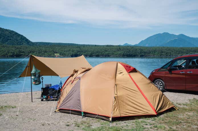 オートキャンプ用テント