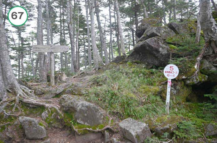 県界尾根　大天狗