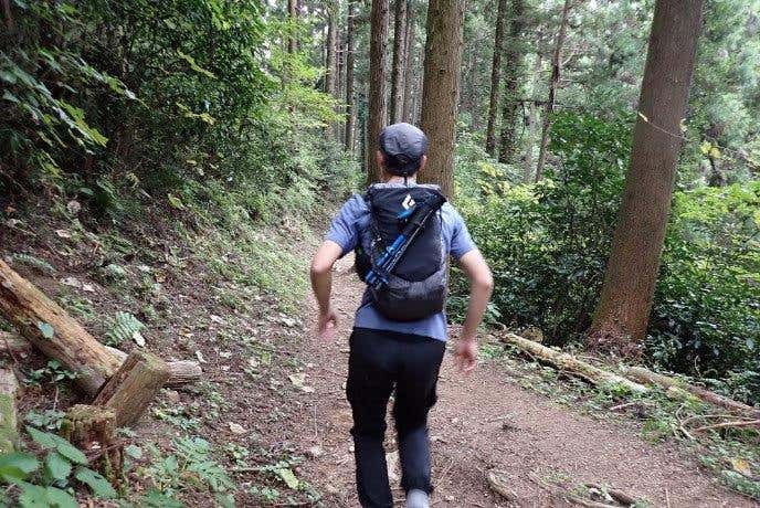 走っても揺れないZポール収納