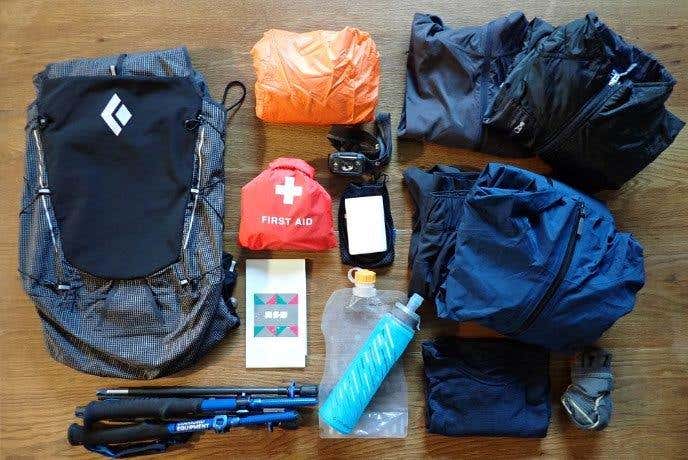日帰り登山装備一覧