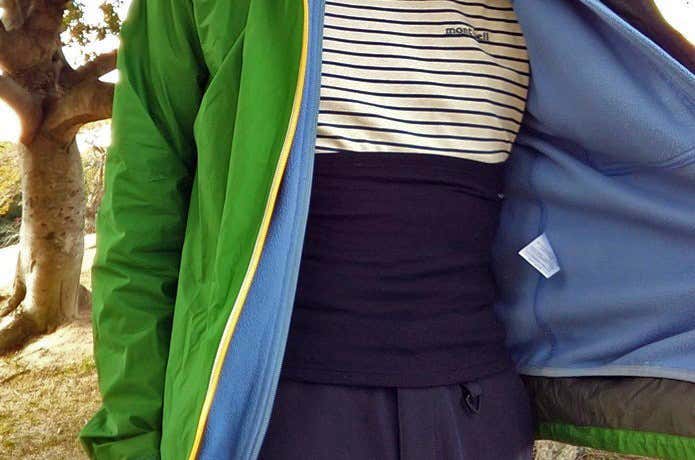 モンベル ウエストウォーマー