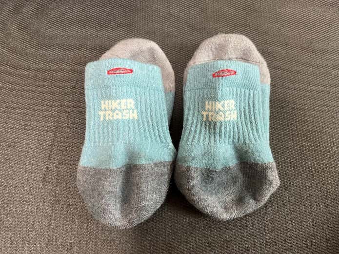 TRAIL MAGIC ”HIKE TREK MID”かかと部分