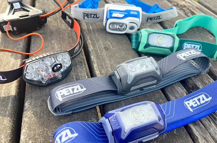 ペツル PETZL NAO RL 1500ルーメン 予備電池付き ヘッドライト 