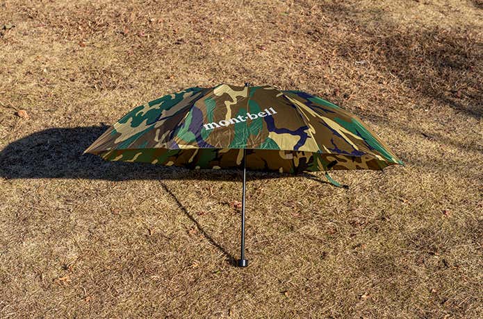 モンベル カモワッチアンブレラ55 折り畳み傘未使用