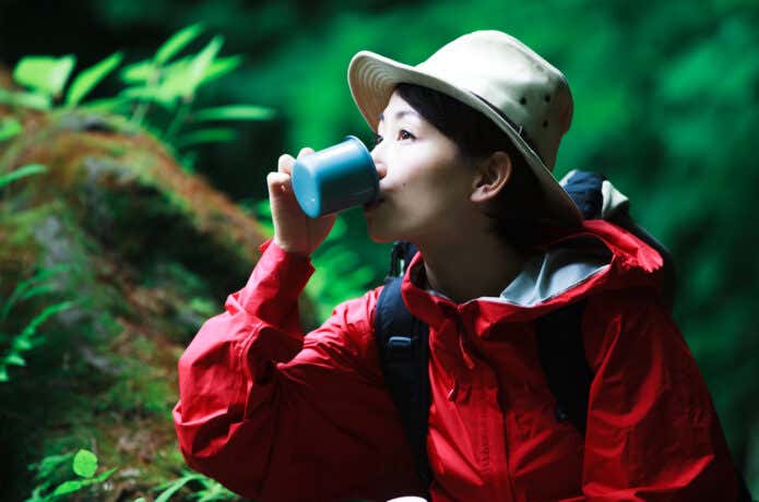 登山中の様子